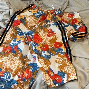 Adidas HER Studio London Floral Patterned Jogger Pants